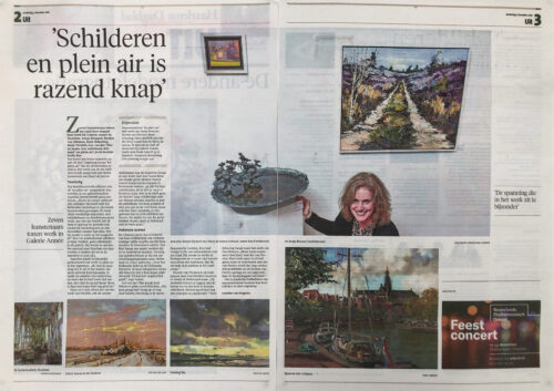 Haarlems Dagblad, plein air 2019