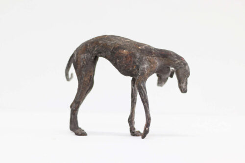 Miriam Knibbeler Two headed beast, companion in times of chaos 1 brons